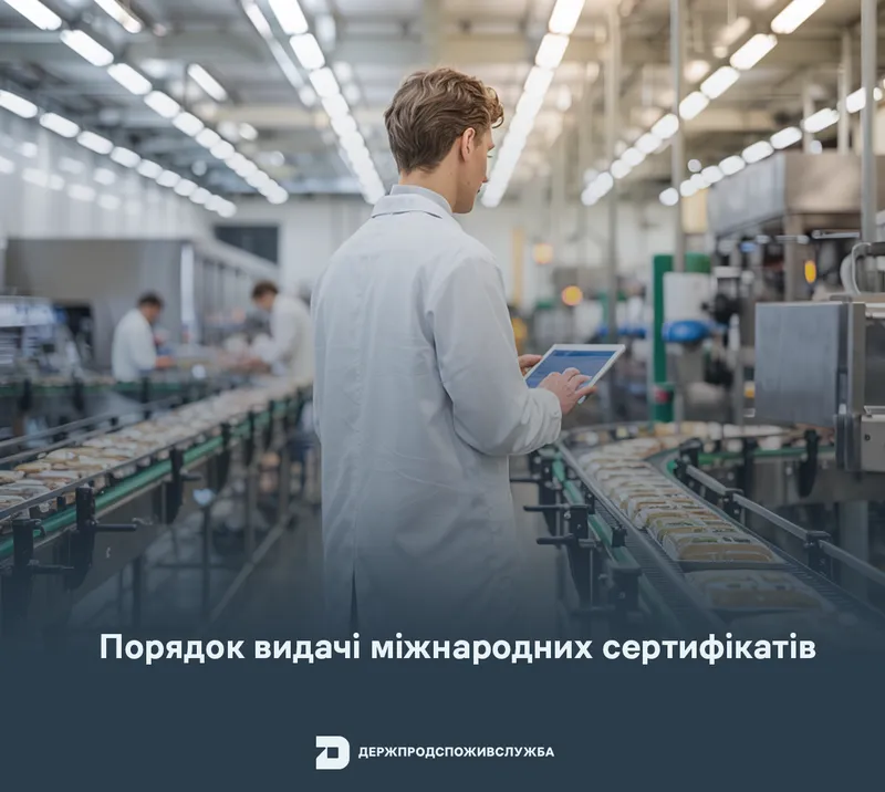 Порядок видачі міжнародних сертифікатів