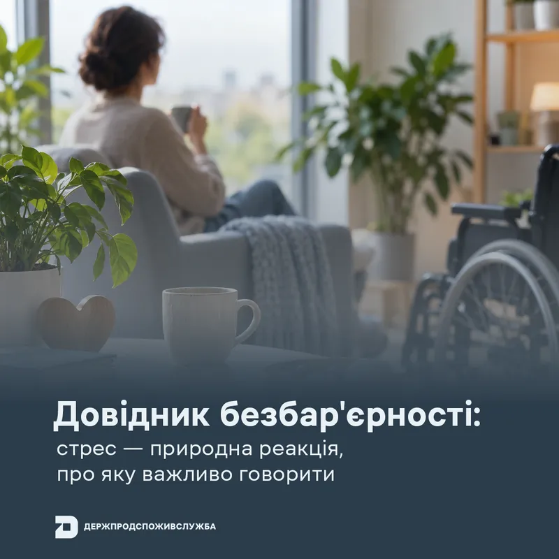 Довідник безбар'єрності: стрес — природна реакція, про яку важливо говорити