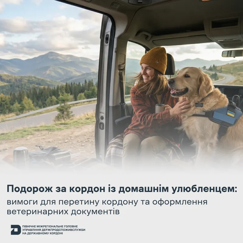 Подорож за кордон із домашнім улюбленцем: правила перетину кордону та оформлення ветеринарних документів