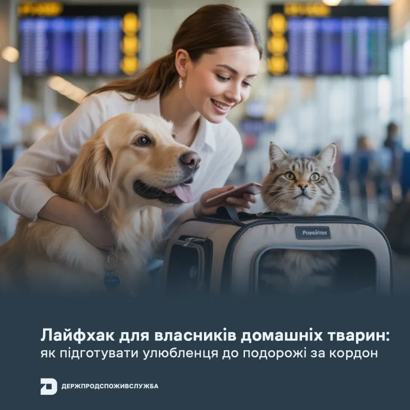 Лайфхак для власників домашніх тварин: як підготувати улюбленця до подорожі за кордон