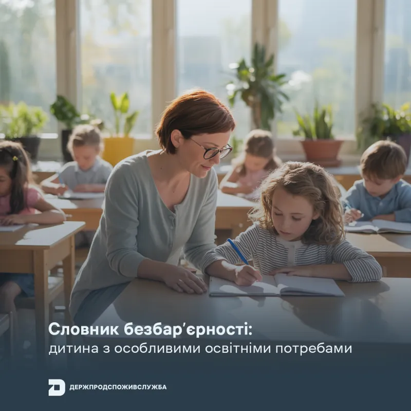 Словник безбар’єрності: дитина з особливими освітніми потребами