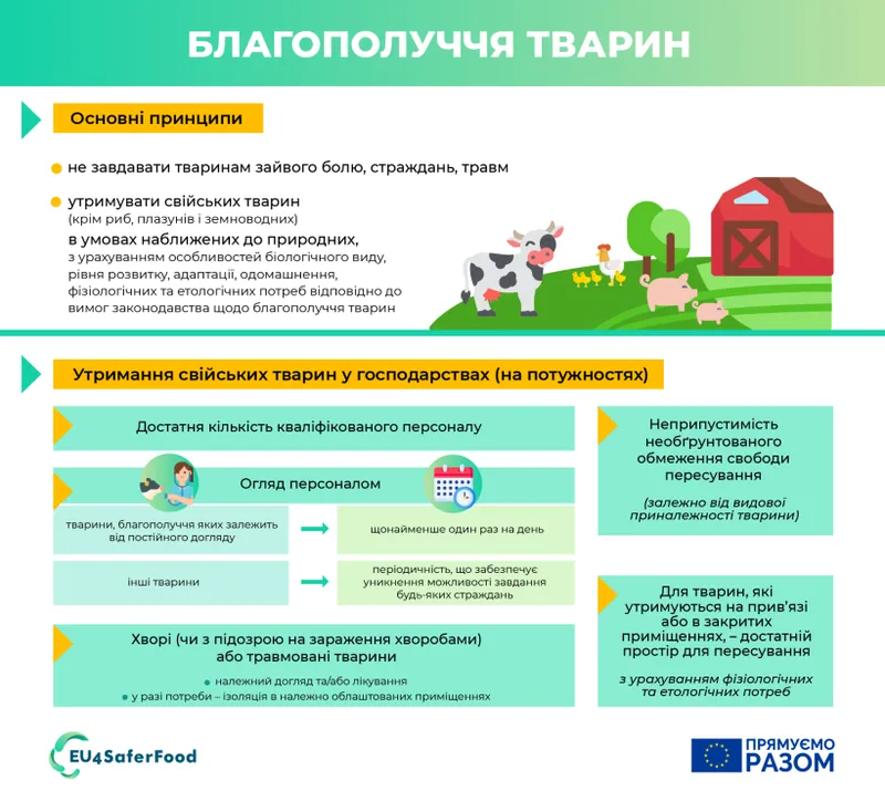 Всесвітній день сільськогосподарських тварин: як Україна готується до впровадження європейських стандартів