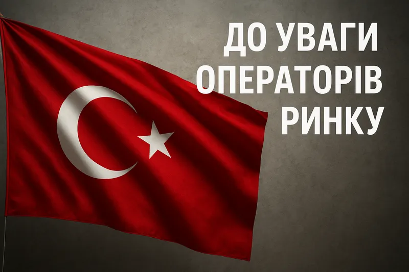 До уваги операторів ринку! Щодо змін правил експорту молочних продуктів, риби, морепродуктів, желатину та колагену до Турецької Республіки