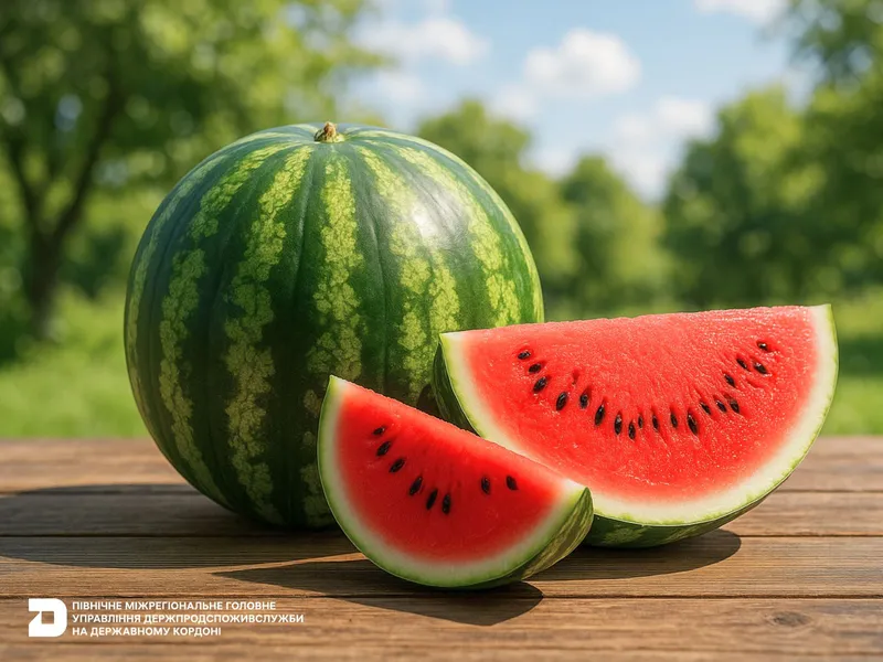 Державний контроль: імпорт кавунів за червень 2025 року
