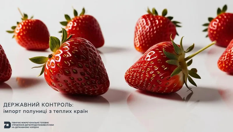 Державний контроль: імпорт полуниці з теплих країн
