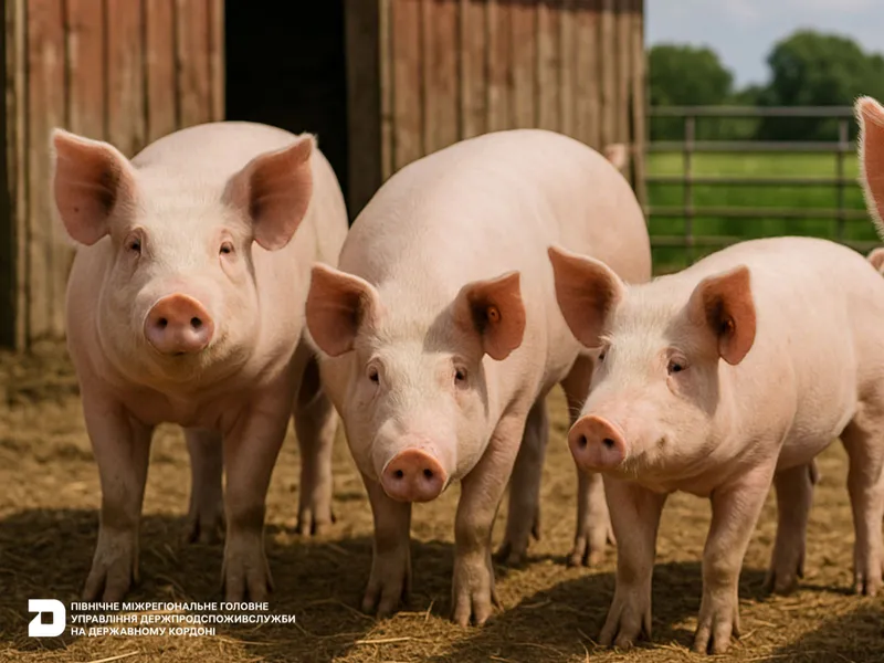 Ветеринарно-санітарний контроль племінних свиней порід „Ландрас”, „Дюрок”, та „Йоркшир”