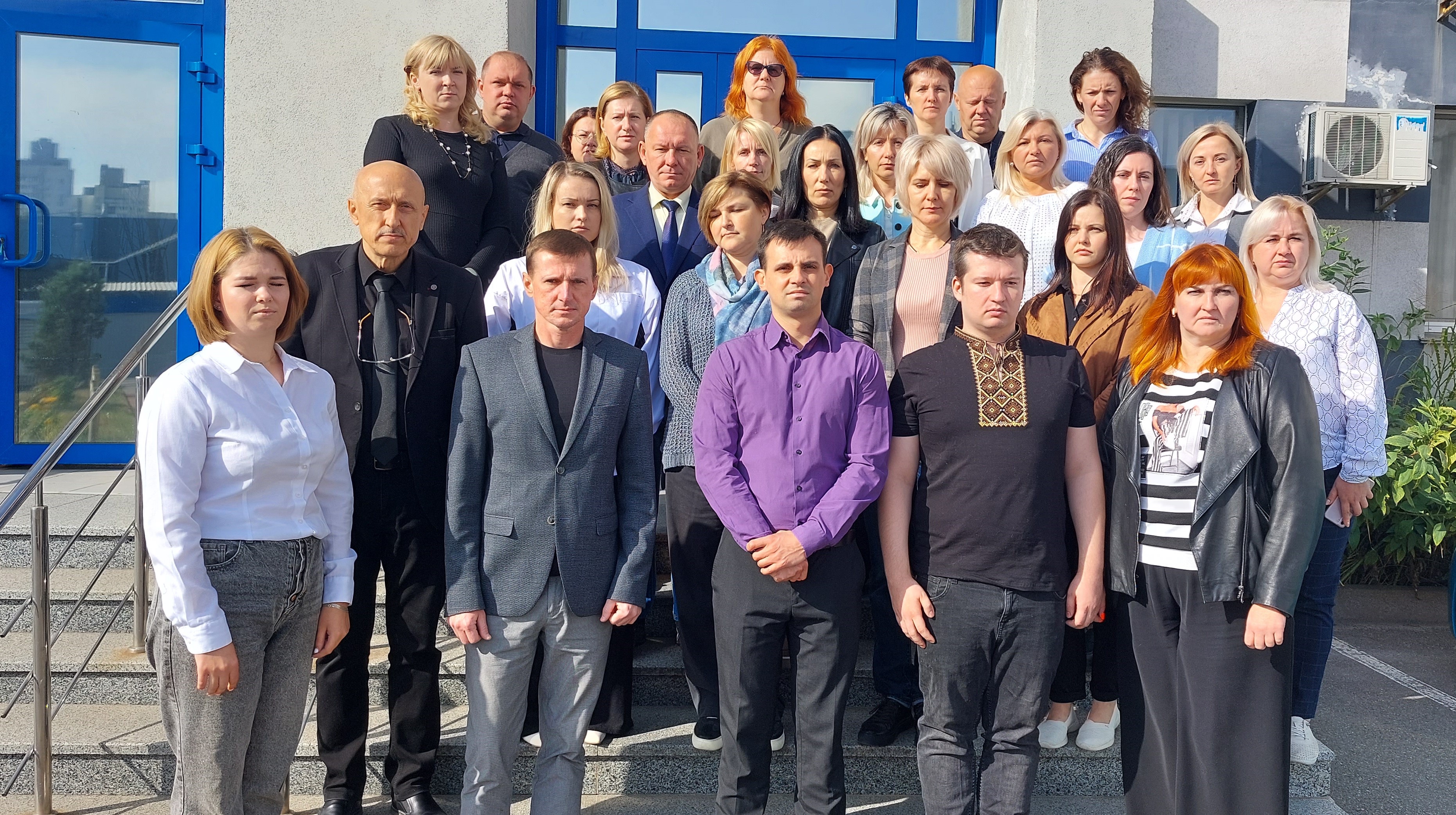 День захисників і захисниць України:  хвилина мовчання в пам’ять героїв